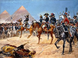 Bonaparte i Egypten, 21 juli 1798, 1911