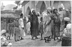 Slavmarknaden i Marocko, 1888