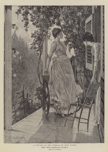 A Phyllis of the Sierras, av Bret Harte av Richard Caton Woodville junior