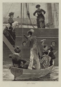 På regattan