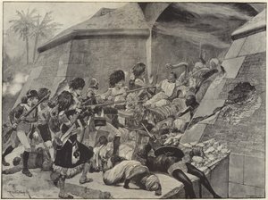 Slag i den brittiska armén av Richard Caton Woodville junior