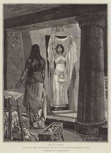 Cleopatra, av H Rider Haggard av Richard Caton Woodville junior