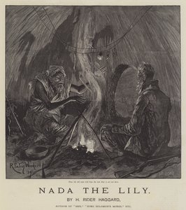 Liljan Nada, av H Rider Haggard av Richard Caton Woodville junior