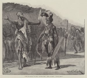 Liljan Nada, av H Rider Haggard av Richard Caton Woodville junior
