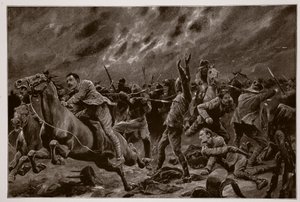 Missödet för viktorianerna vid Wilmansrust den 12 juni 1901 av Richard Caton Woodville junior