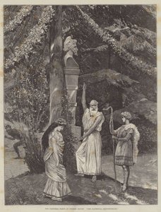 Pastoralen spelar på Coombe House, The Faithful Shepherdess