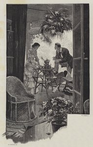 They Were Married, av Walter Besant och James Rice av Richard Caton Woodville junior