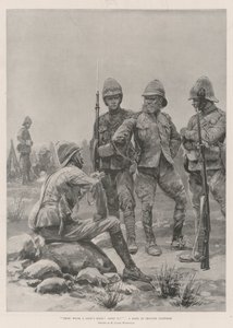 Du bär ett lejonskinn! av med det! En boer i brittisk uniform av Richard Caton Woodville junior