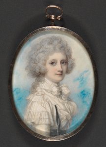 Elizabeth, grevinna av Hopetown av Richard Cosway