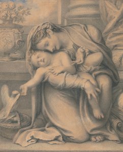 Madonna och barn av Richard Cosway
