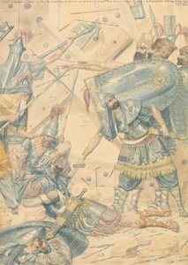 Abimeleks död i Thebes av Richard Dadd