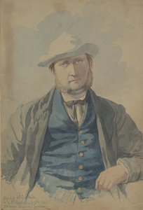 Porträtt av Mr. George Bailey, 1855. av Richard Dadd