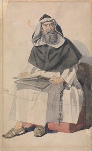 Porträtt av en munk av Richard Dadd