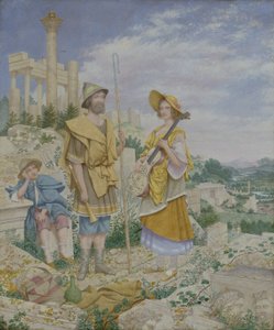 Vandrande musiker av Richard Dadd