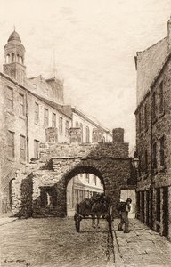 East Port eller Cowgate Port av Richard Davidson Winter