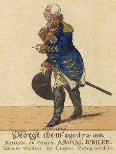Kung Georg III av Richard Dighton