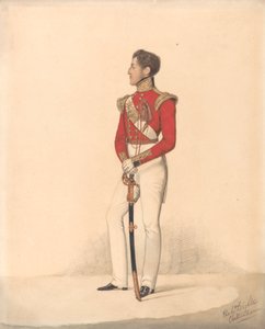 Lord Henry Charles Capel Somerset, 5:e lätta infanteriet - Cheltenham av Richard Dighton
