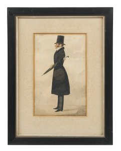 Porträtt av Henry Lygon av Richard Dighton