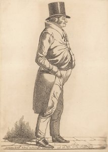 Oidentifierad gentleman av Richard Dighton