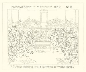 1849, Commons beslutade i en kommitté för hela huset av Richard Doyle