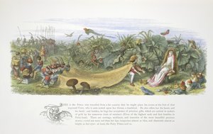 En prins som ger gåvor av Richard Doyle