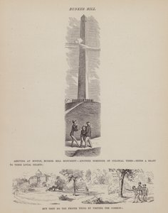 Sida från The American Tour of Mrs Brown, Jones and Robinson (gravyr) av Richard Doyle