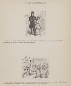 Itulau mai le The American Tour of Messrs Brown, Jones and Robinson (engraving)swed av Richard Doyle