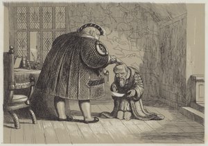 Öka förråden under Henrik VIII:s regeringstid (akvatint) av Richard Doyle