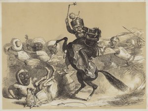 Richard Coeur-De-Lion och Saladin (akvatint)