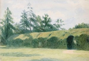 Idegransparterren vid Headfort House, grevskapet Meath av Richard Doyle