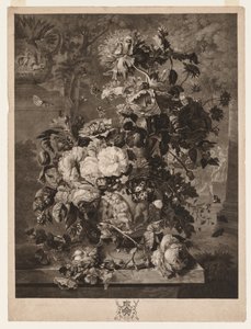 Ett blomstycke av Richard Earlom