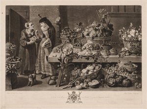 De fyra marknaderna: Fruktmarknaden av Richard Earlom