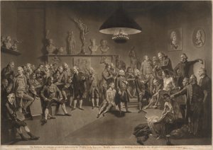Kungliga Konsthögskolan av Richard Earlom, after Johann Zoffany