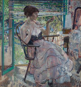 Halsbandet, ca. 1924. av Richard Emile Miller