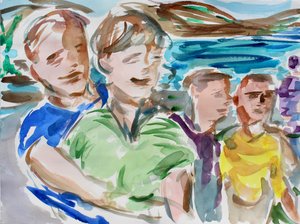 By the Bay, 2020 av Richard Fox