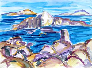 Stenar och reflektioner, 2019 av Richard Fox