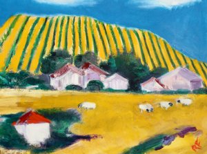 The Hills Have Vines, Napa, 2017 av Richard Fox