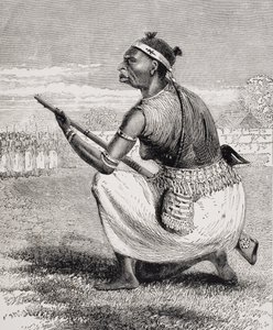 Afisa mkuu wa Richards Brigade ya Amazons, kutoka 