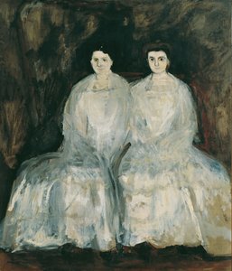 Systrarna Karoline och Pauline Fey, 1905.