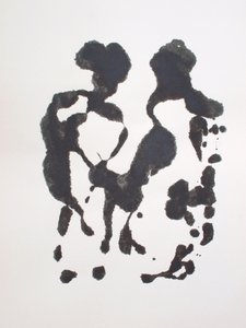 Utan titel, 2010 (monotypi) av Richard Green