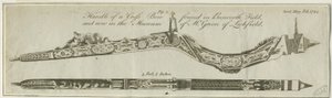 Lichfield - Handle of Crossbow: gravyr och [c 1784] (tryck)