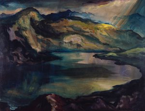 fjällsjö av Richard Harlfinger