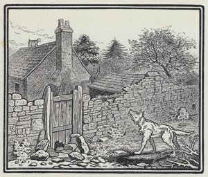 The Wolf And The Kid (gravyr) av Richard Heighway