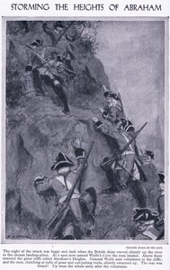 Storming of the Heights of Abraham, c.1950