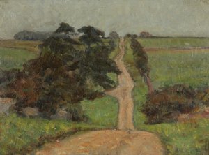 En romersk väg nära Northleach, Gloucestershire av Richard Heyworth