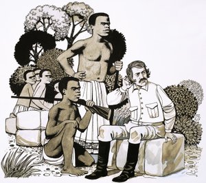 David Livingstone, upptäcktsresanden som upptäckte Victoriafallen