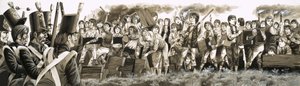 År 1797 kallades trupper in för att kväsa upproriska skolpojkar i Rugby av Richard Hook
