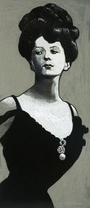 "Gibson Girls", som väcktes till liv för scenen av skådespelerskan Camille Clifford