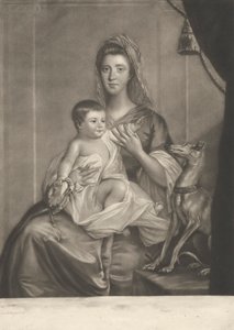 Lady Cathcart och hennes barn av Richard Houston