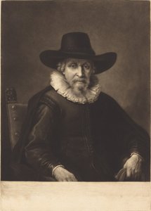 Borgmästaren av Richard Houston after Rembrandt van Rijn